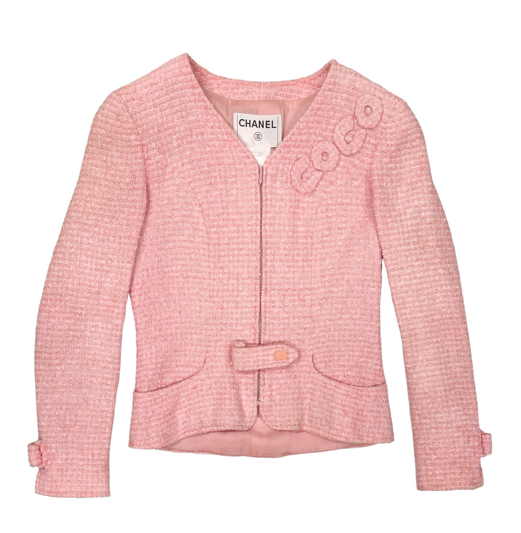 Chanel 11K$ NEW 2020 Tweed jacket Pink ref.415125 - Joli Closet