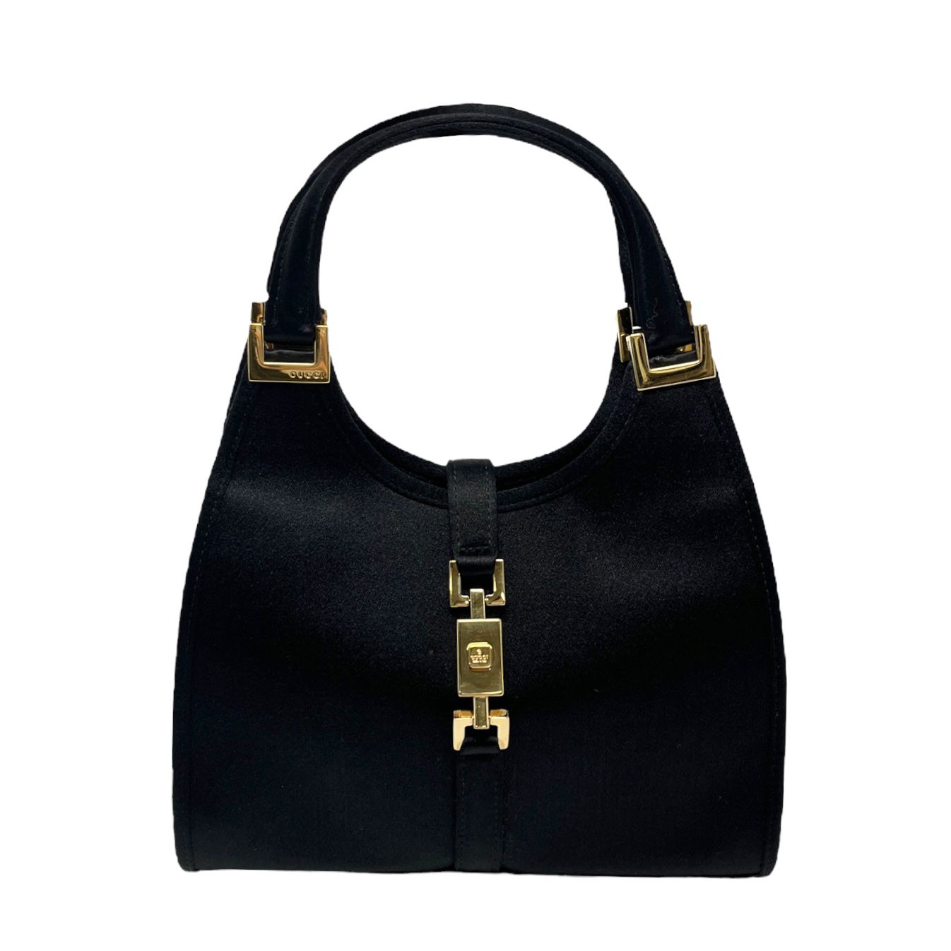 Vintage Gucci Black Satin Mini Jackie Bag – Treasures of NYC