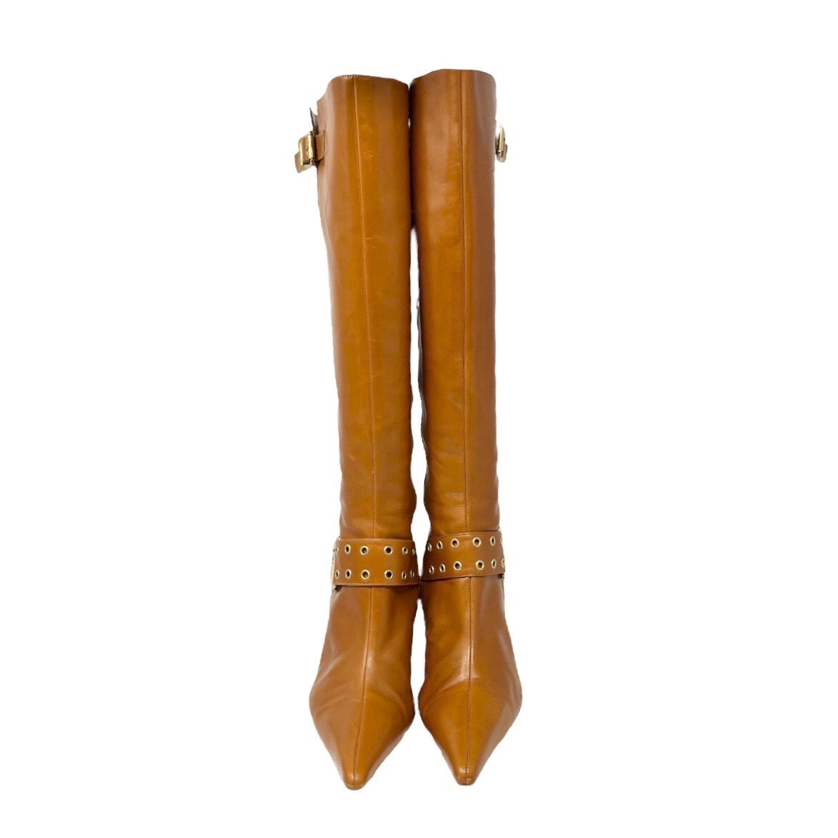 Vintage Dior Tan Logo Tall Boots – Treasures of NYC