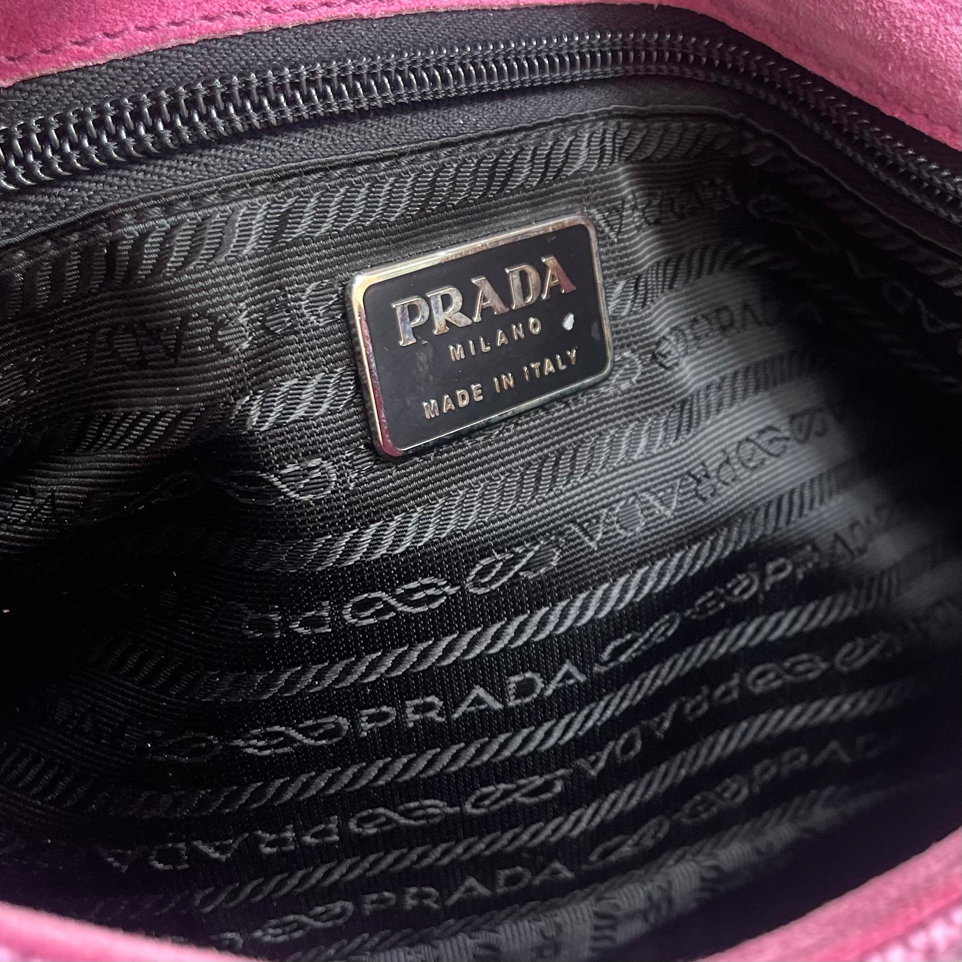 Vintage Prada Multicolor Knit Shoulder Bag – Treasures of NYC