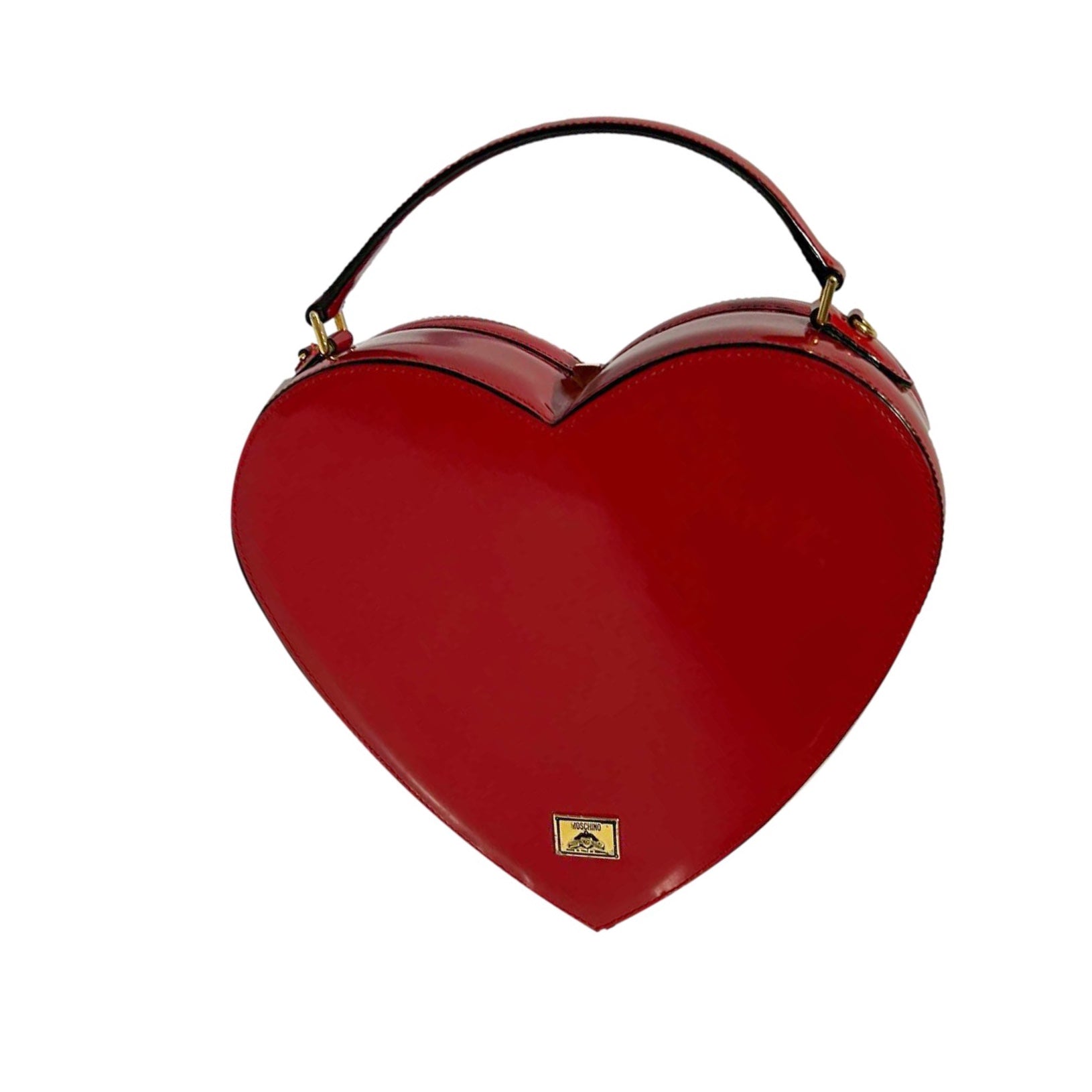Moshchino Red Heart Nanny Bag