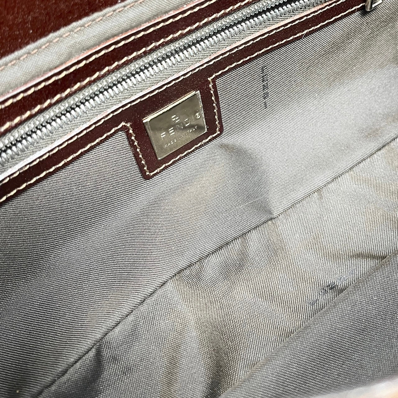 Vintage Fendi Brown Velvet Logo Spy Bag – Treasures of NYC