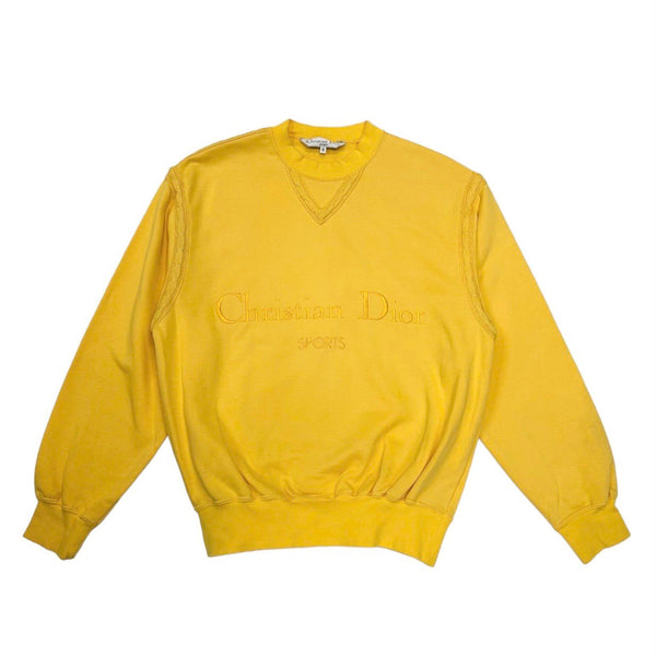 Dior Sport Yellow Logo Sweatshirt