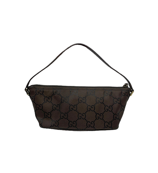 Treasures of NYC - Gucci Brown Monogram Mini Shoulder Bag