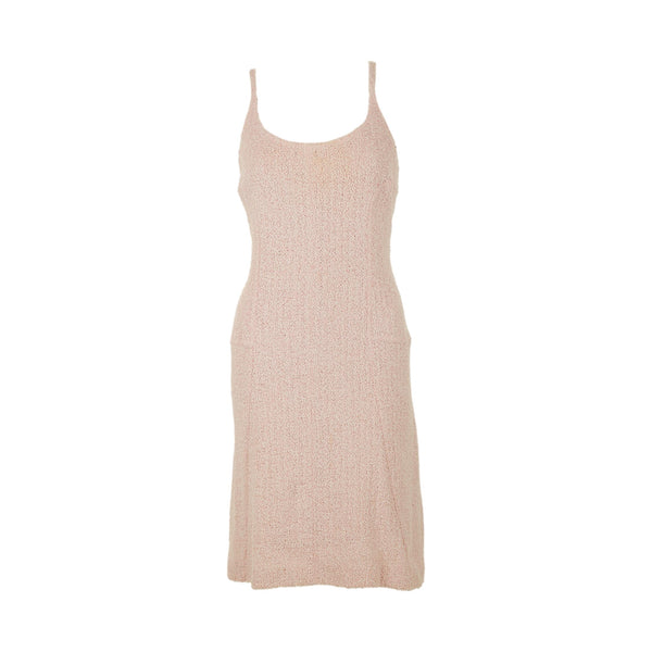 Chanel Baby Pink Tweed Dress  Treasures of NYC