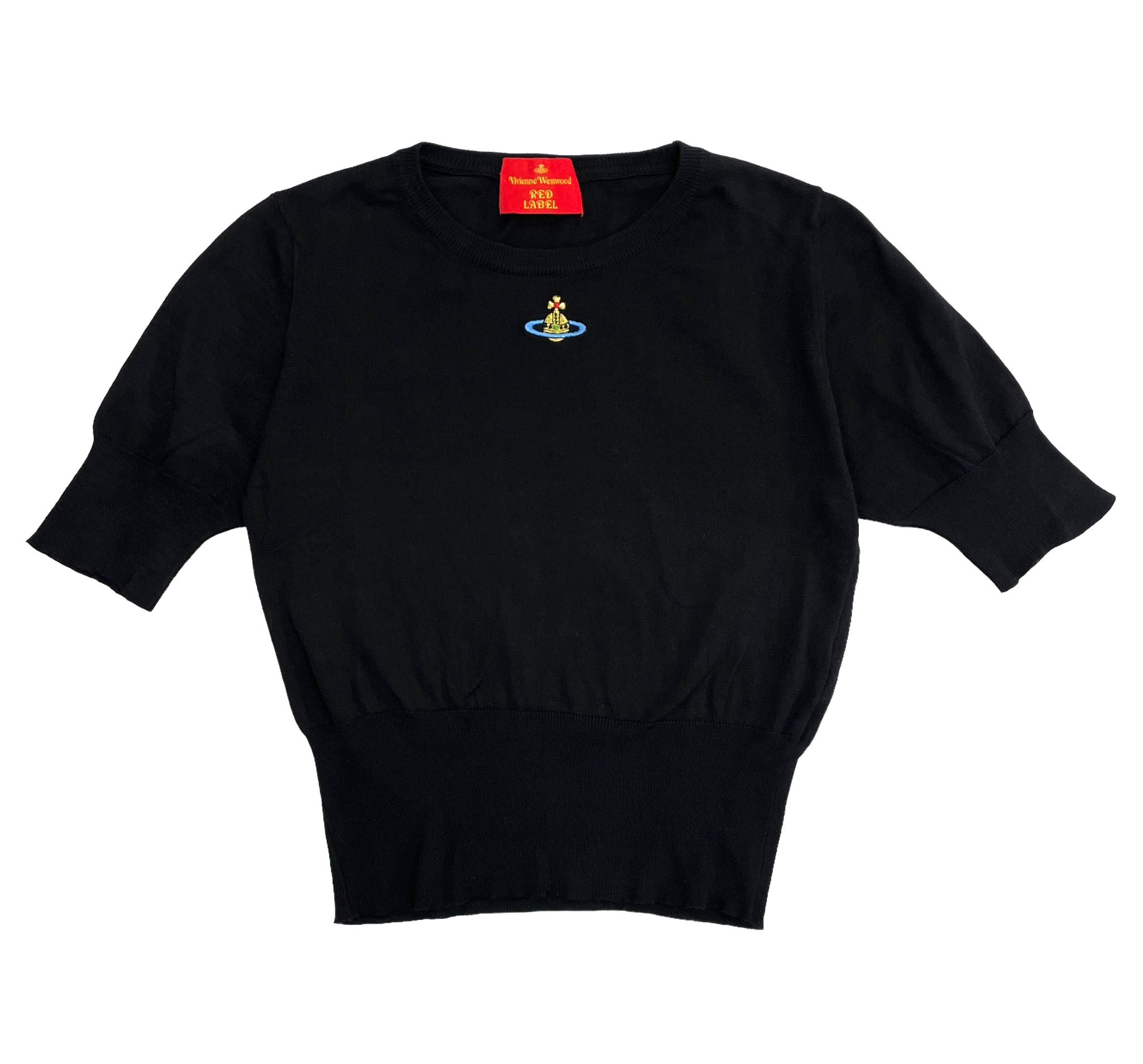 Vivienne Westwood Black Logo Top