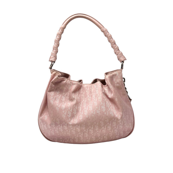 Dior Pink Monogram Shoulder Bag