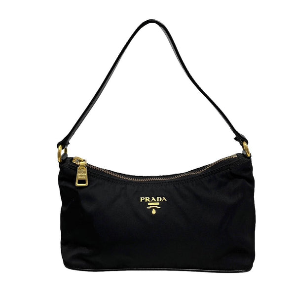 Treasures of NYC - Prada Black Nylon Mini Shoulder Bag