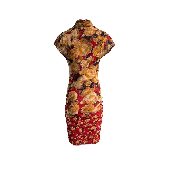 Jean Paul Gaultier Floral Mesh Dress - Apparel