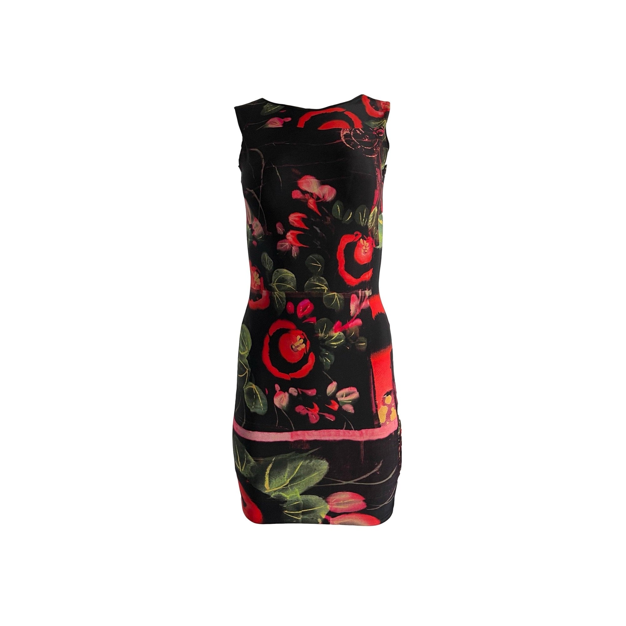 Jean Paul Gaultier Floral Sleeveless Dress - Apparel