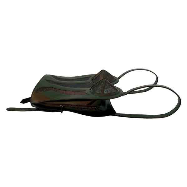 Jean Paul Gaultier Iridescent Corset Backpack - Apparel