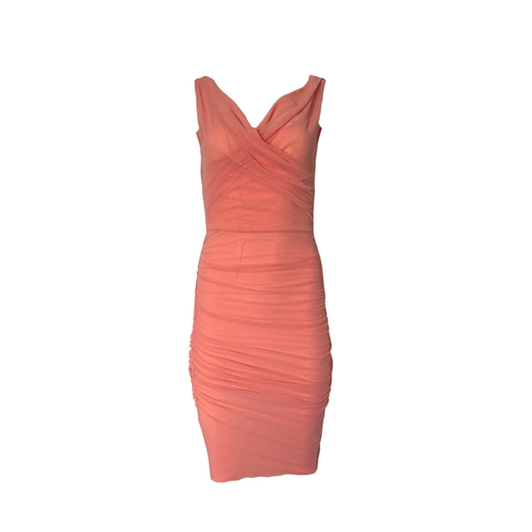 Jean Paul Gaultier Light Pink Ruched Dress - Apparel