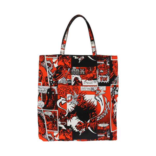 Jean Paul Gaultier Red Comic Tote - Handbags