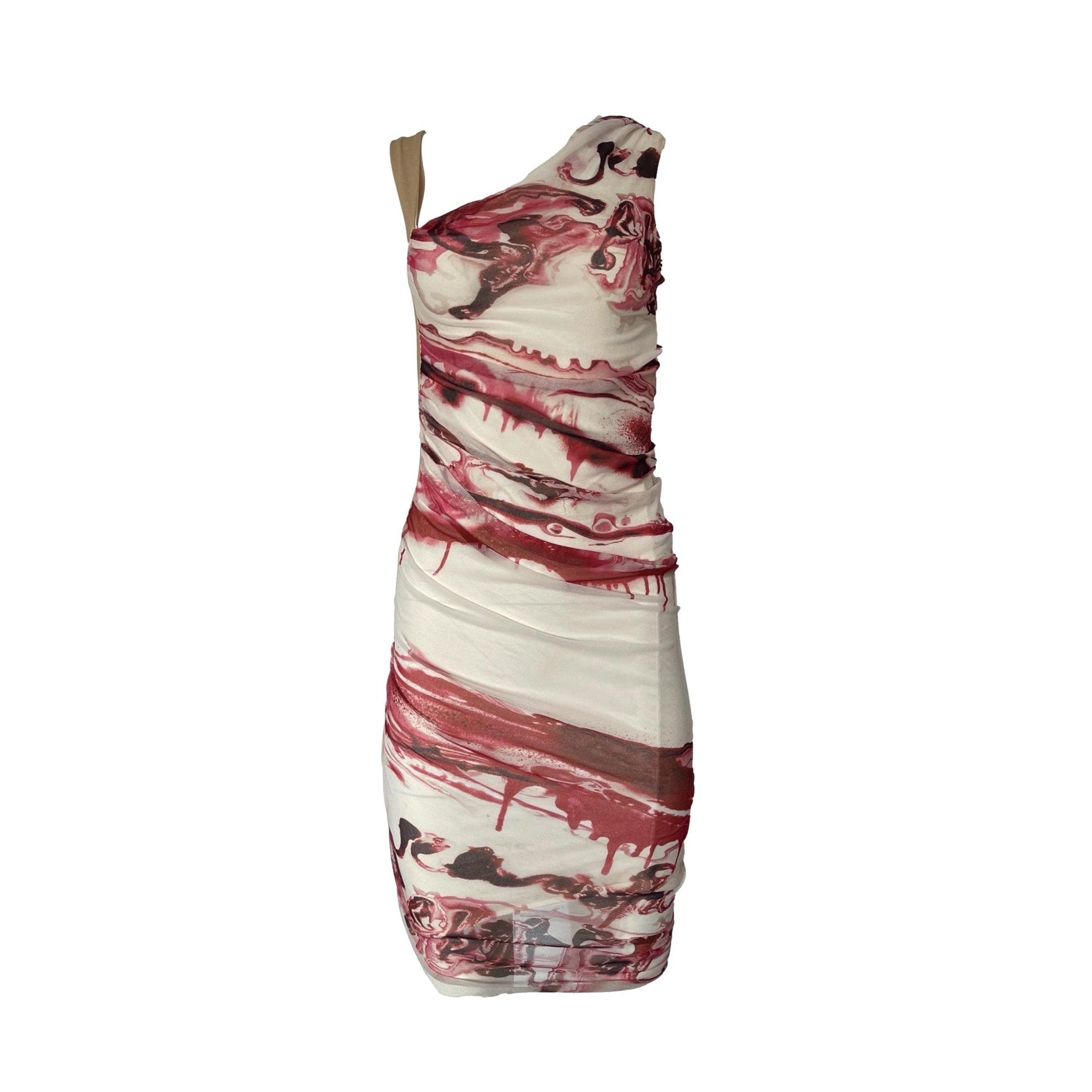 red marble dress Whistles Marble Print Dress Red/Multi Size 16