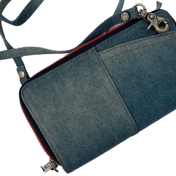 John Galliano Denim Mini Crossbody Bag - Handbags