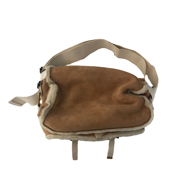 John Galliano Tan Shearling Bag - Handbags