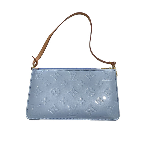 blue and white louis vuitton purse