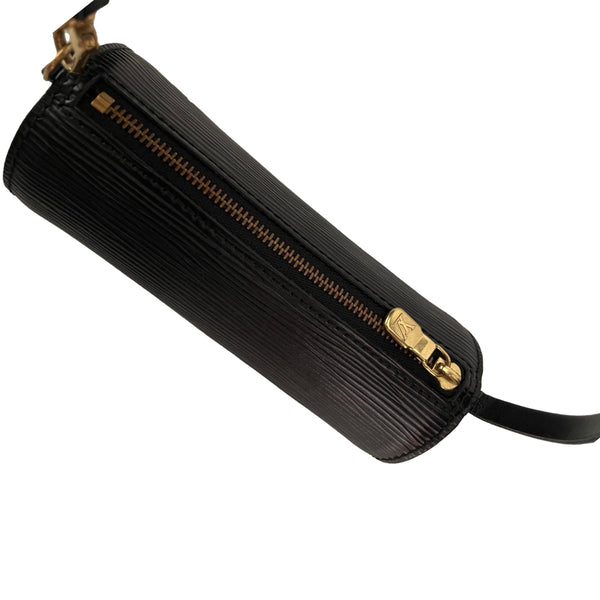 Louis Vuitton Black Epi Micro Cylinder Bag - Handbags