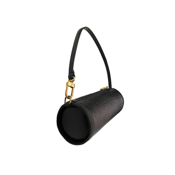 Louis Vuitton Black Epi Micro Cylinder Bag - Handbags