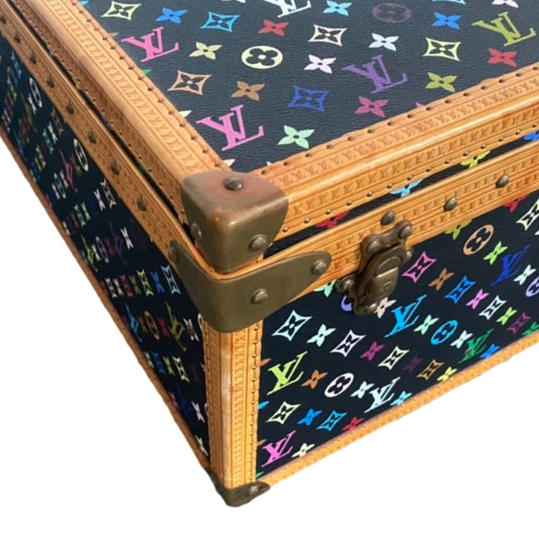 Louis Vuitton Black Murakami Monogram Suitcase - Handbags