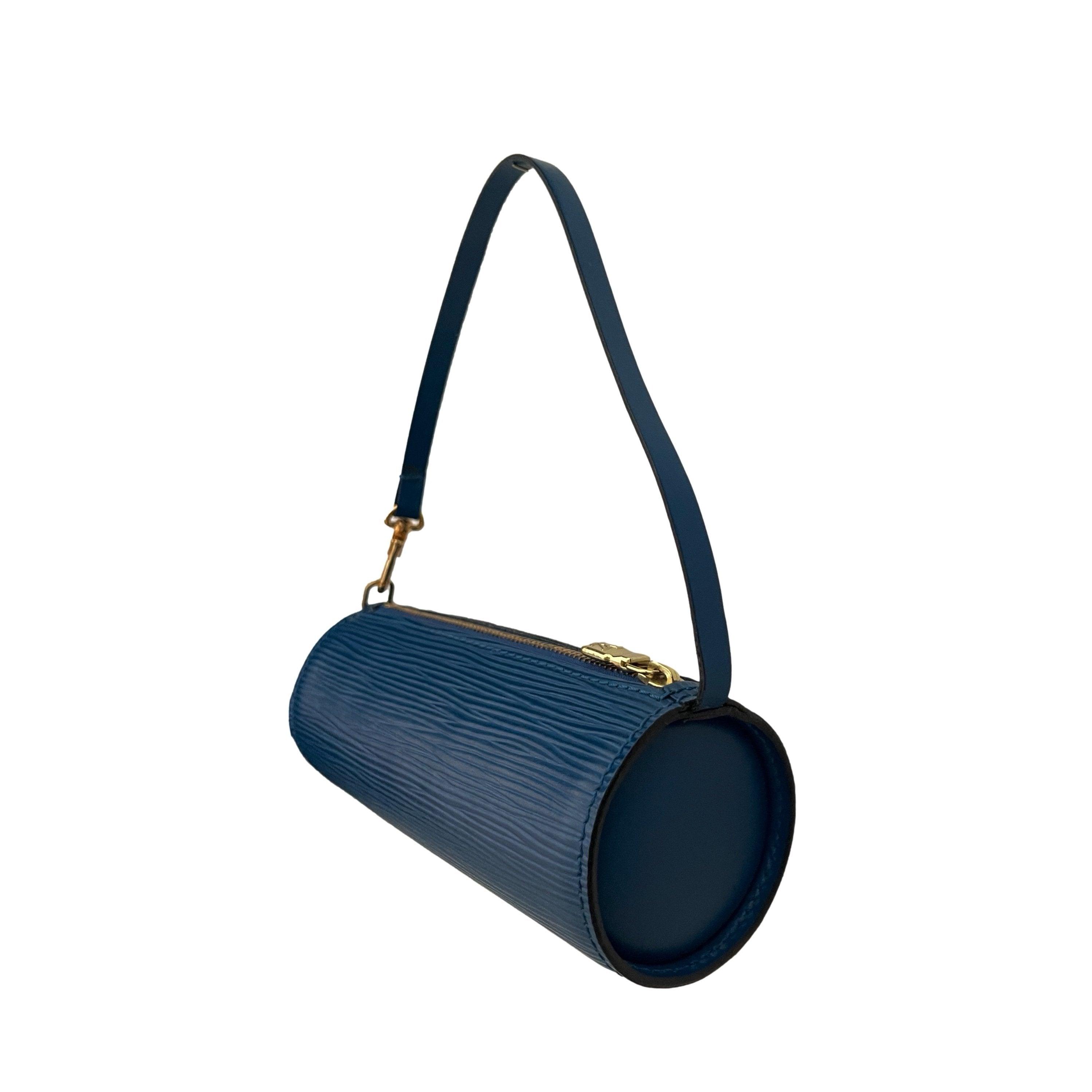 Vintage Louis Vuitton Blue Epi Micro Cylinder Bag – Treasures of NYC