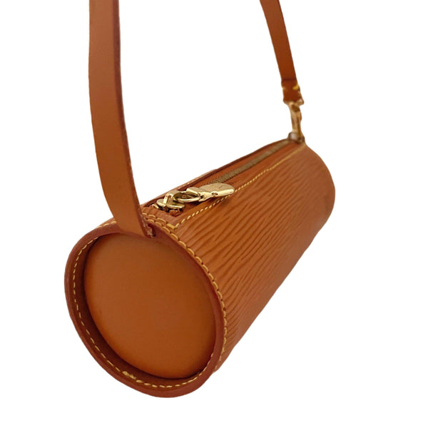 Louis Vuitton Camel Epi Micro Cylinder Bag - Handbags