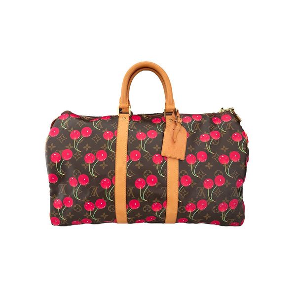 At give tilladelse blød Kantine Vintage Louis Vuitton Cherry Keepall 45 – Treasures of NYC