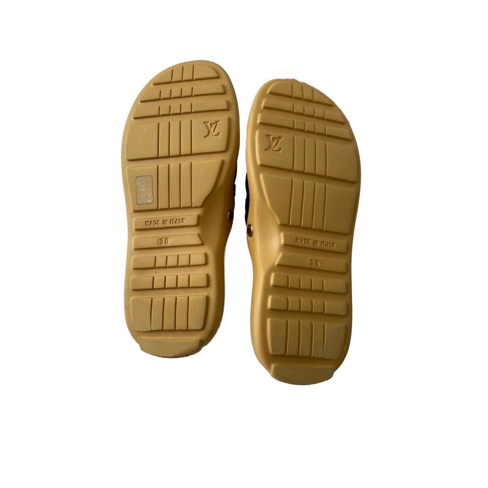 Louis Vuitton Classic Monogram Slides - Shoes