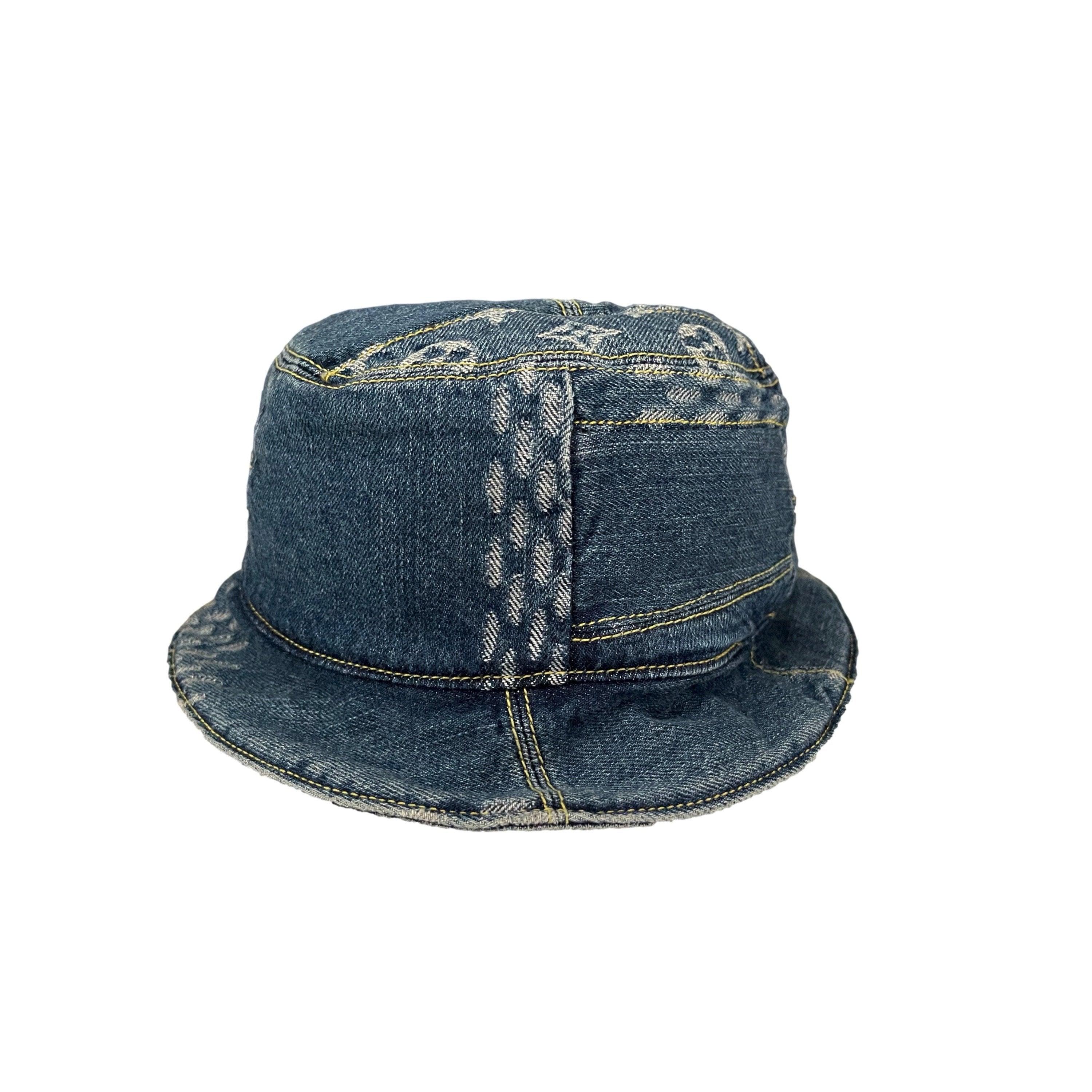 Vintage Louis Vuitton Pink Denim Bucket Hat – Treasures of NYC