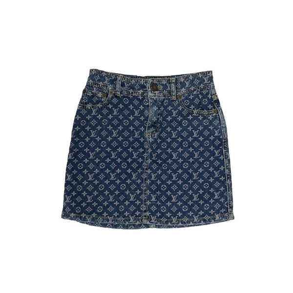 Louis Vuitton Denim Skirt - Apparel