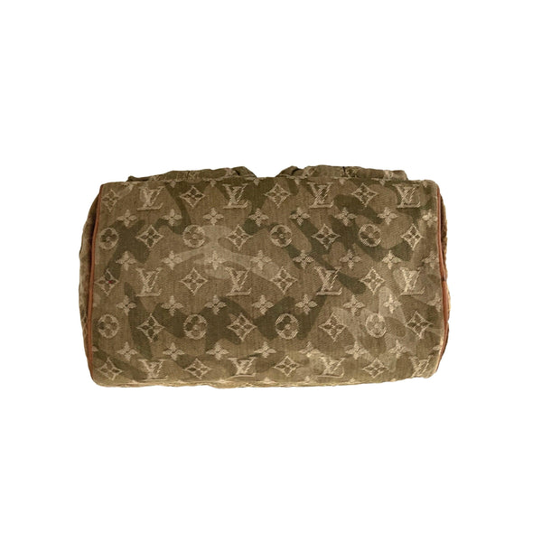 Louis Vuitton Green Camo Murakami Shoulder Bag - Handbags