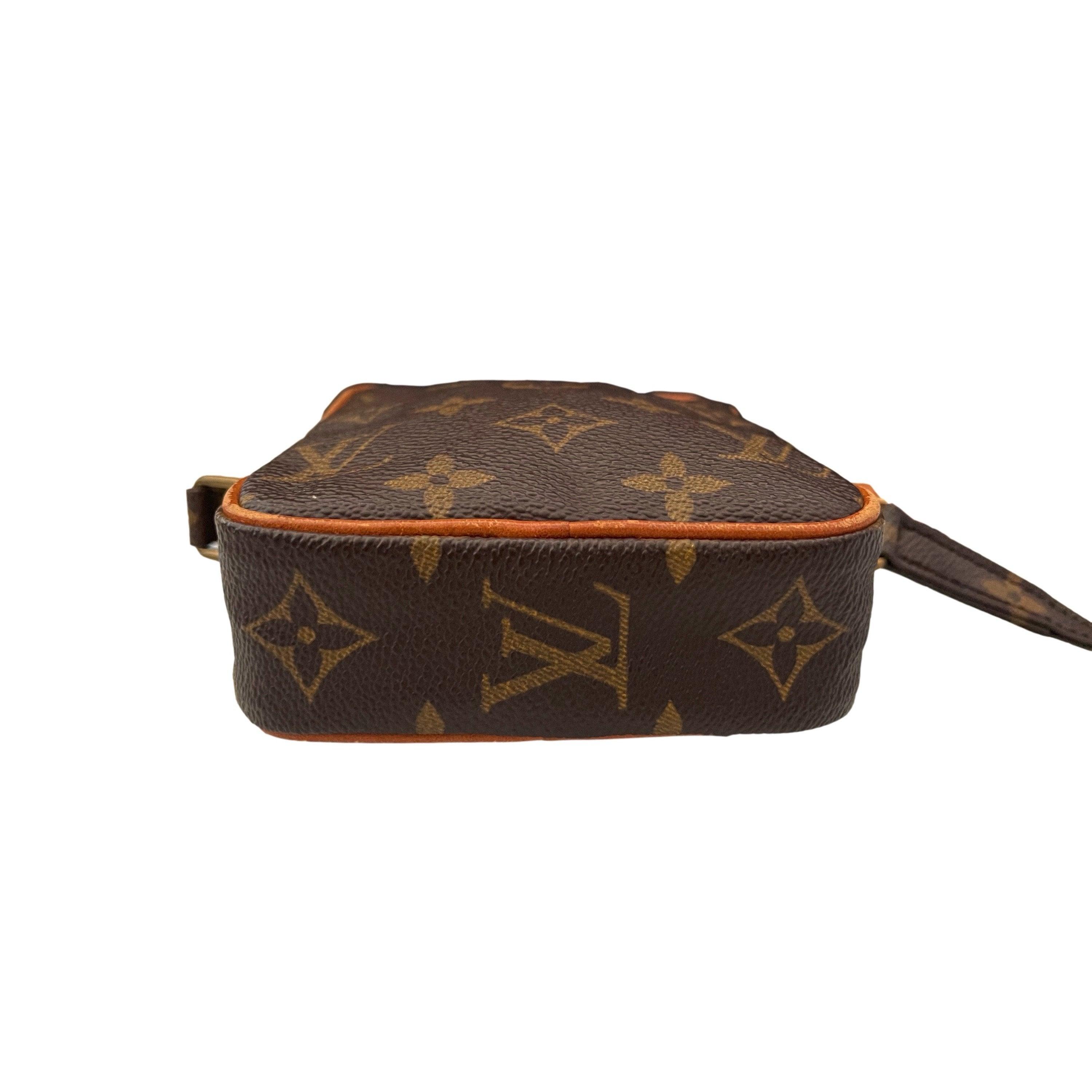 Vintage Louis Vuitton Peach Monogram Mini Shoulder Bag – Treasures