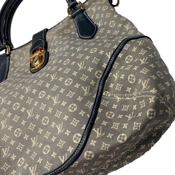 Louis Vuitton Navy Large Canvas Shoulder Bag - Handbags