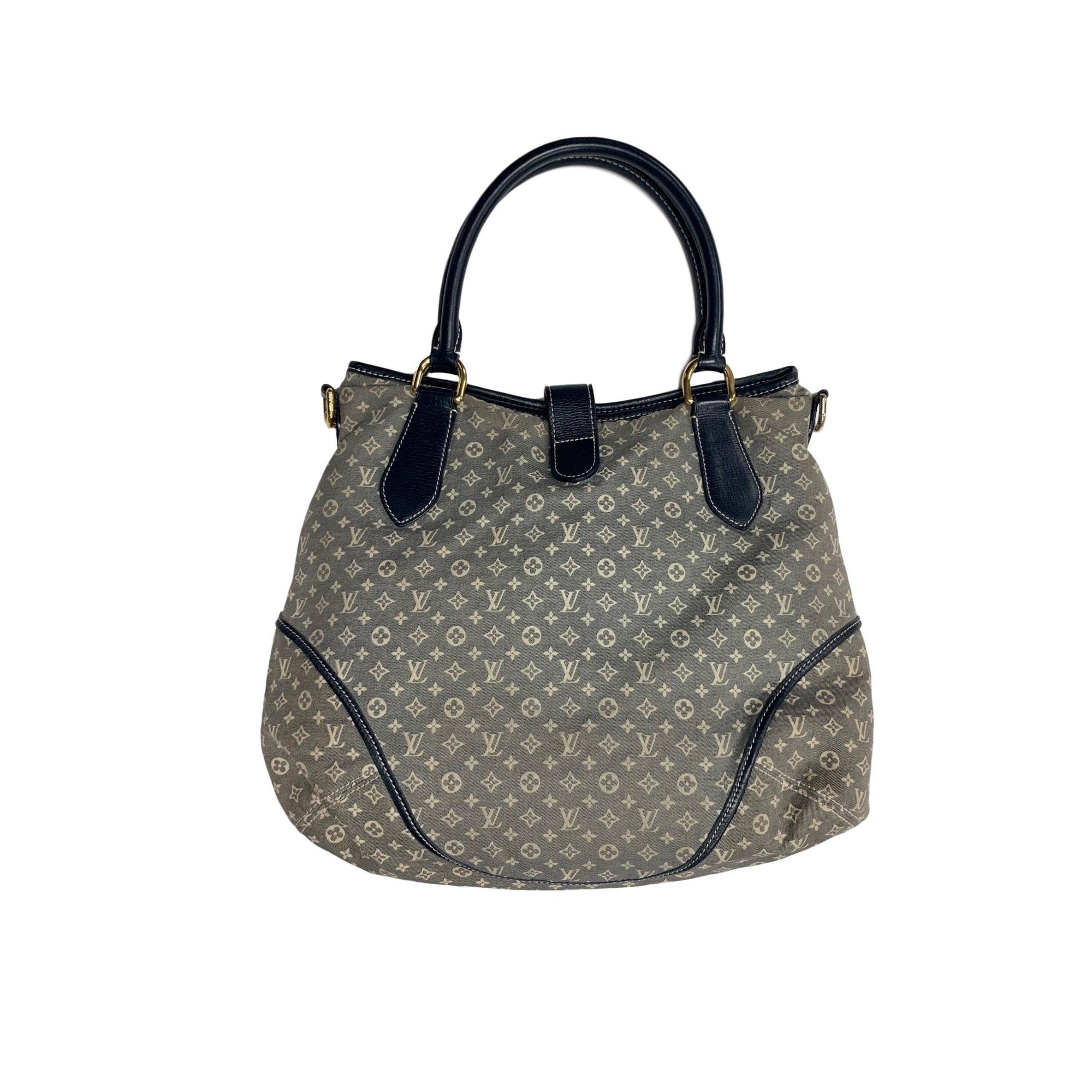 Louis Vuitton Navy Large Canvas Shoulder Bag - Handbags