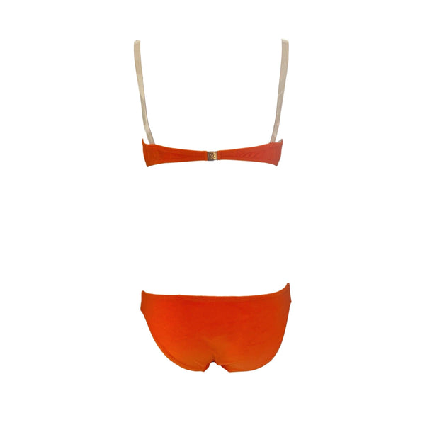 Louis Vuitton Orange Clear Strap Bikini - Swimwear
