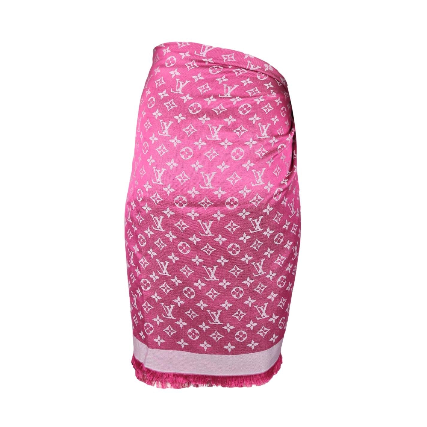 Louis Vuitton Pink Monogram Wrap - Accessories