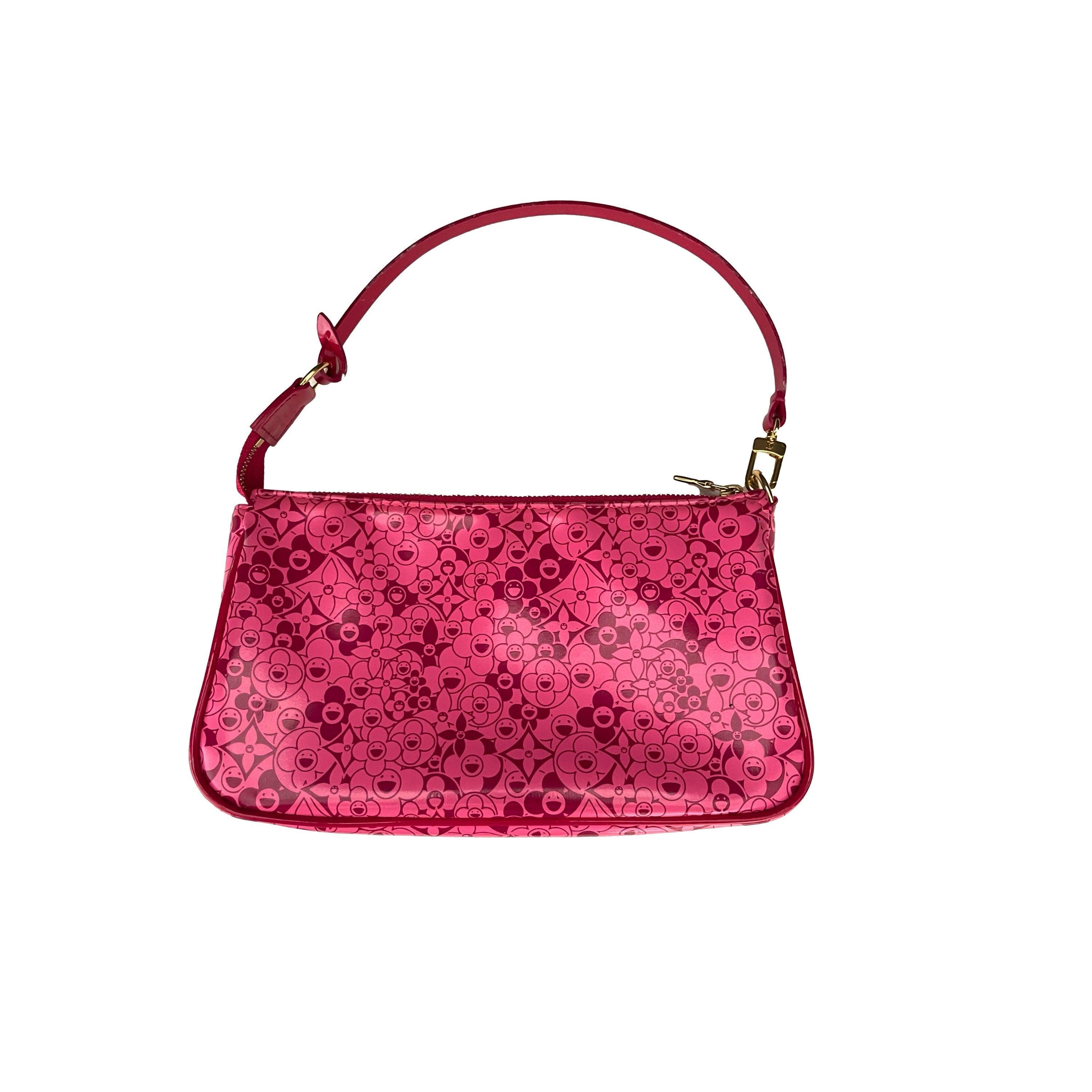 Louis Vuitton Pink Murakami Flower Mini Bag