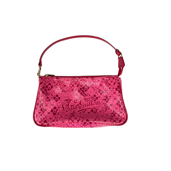 vuitton pink flower bag