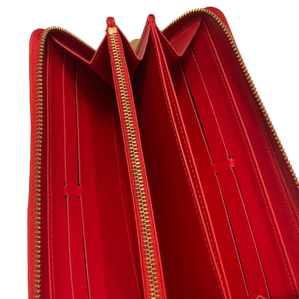 Louis Vuitton Red Kusama Wallet - Accessories