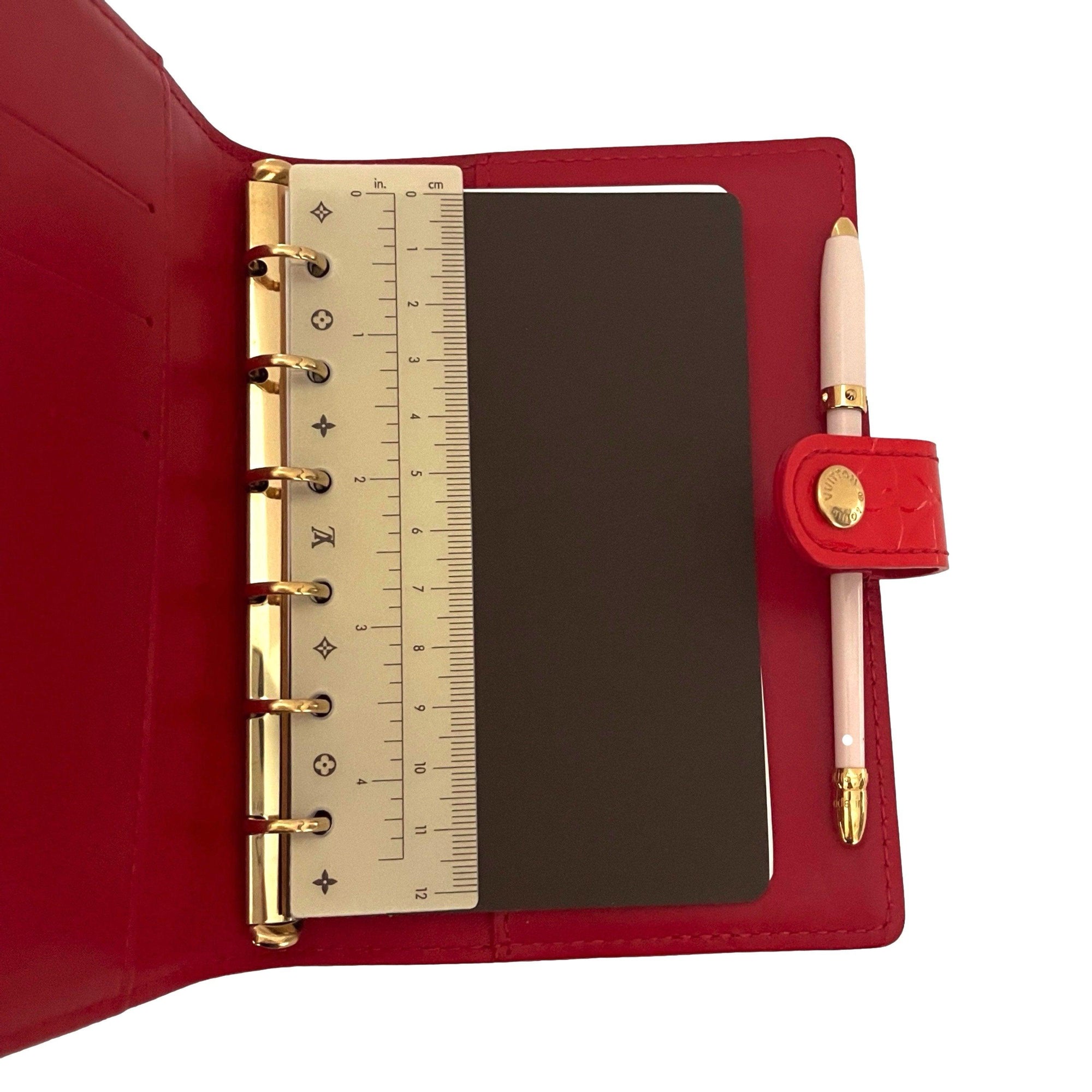 Louis Vuitton Red Monogram Mini Journal - Home