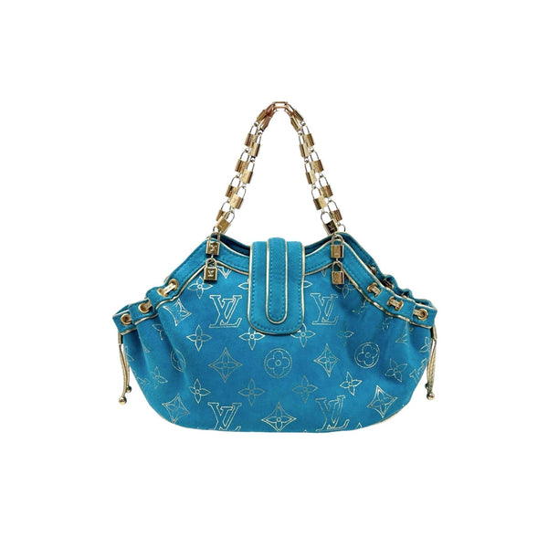 Louis Vuitton Turquoise Mini Lock Bag - Handbags