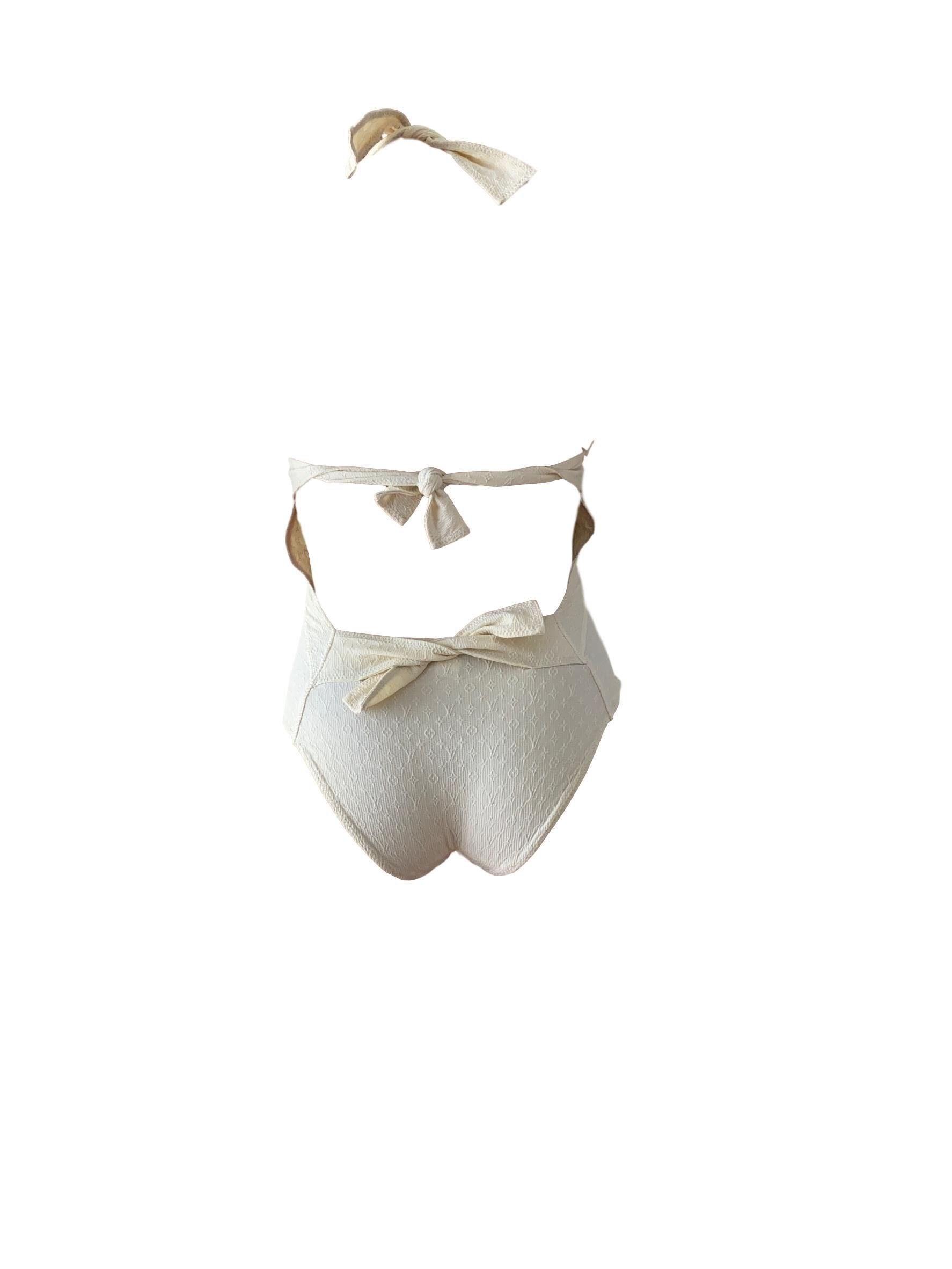 Vintage Louis Vuitton White Damier Bikini – Treasures of NYC