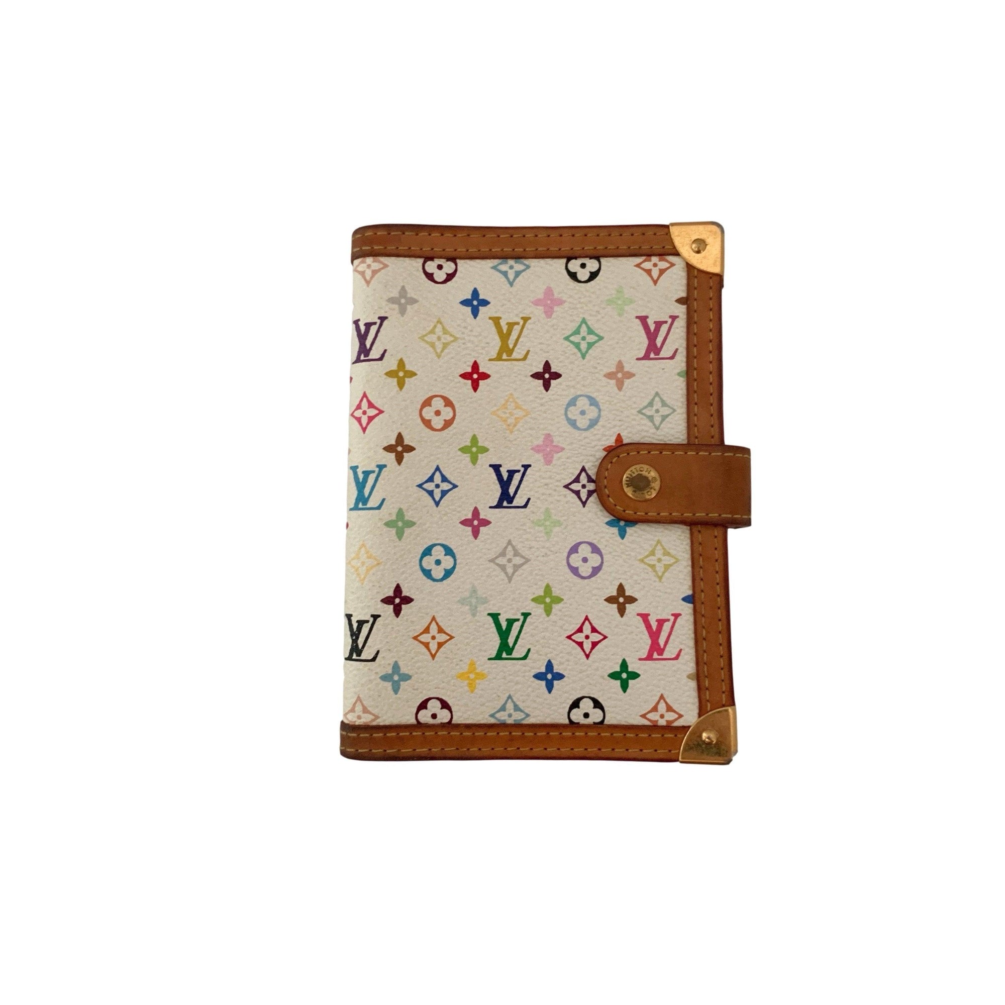 Treasures of NYC Louis Vuitton White Multicolor Agenda
