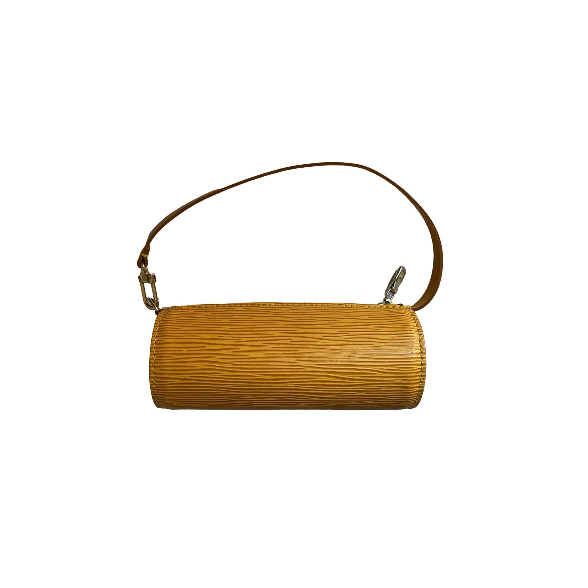 Louis Vuitton Yellow Epi Micro Cylinder Bag - Handbags