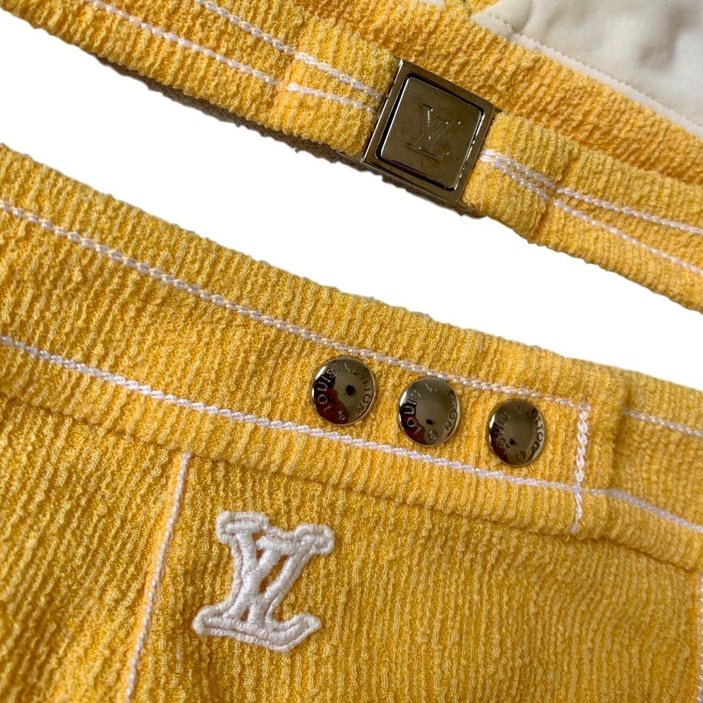 Louis Vuitton Yellow Logo Bikini - Swimwear