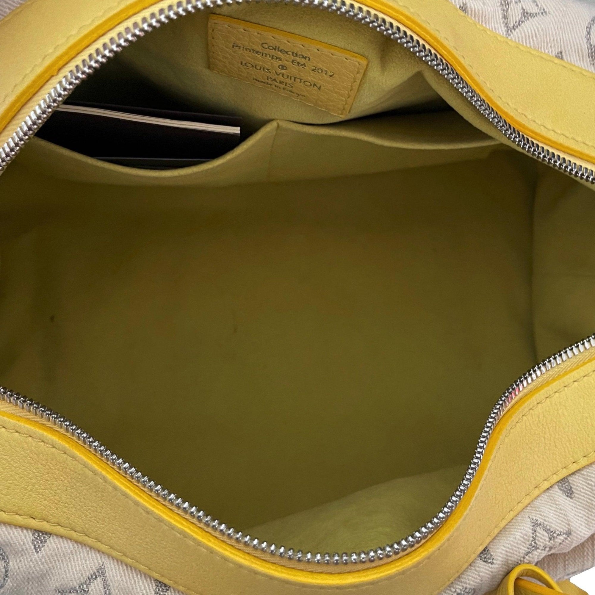 Treasures of NYC Louis Vuitton Yellow Monogram Canvas Bag