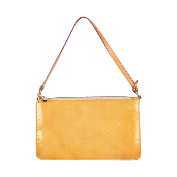 Louis Vuitton Yellow Vernis Shoulder Bag - Handbags