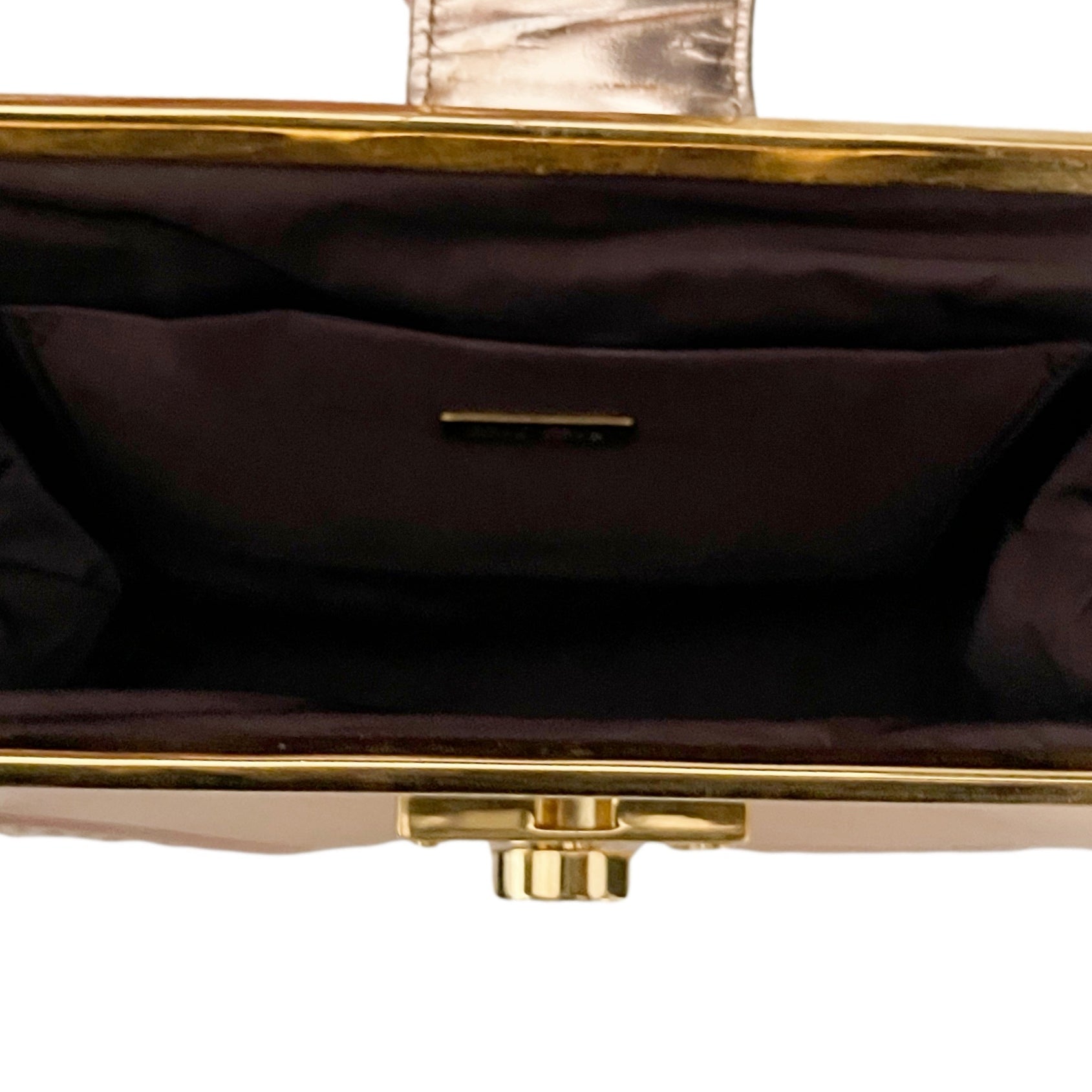 Miu Miu Rose Gold Mini Bag - Handbags