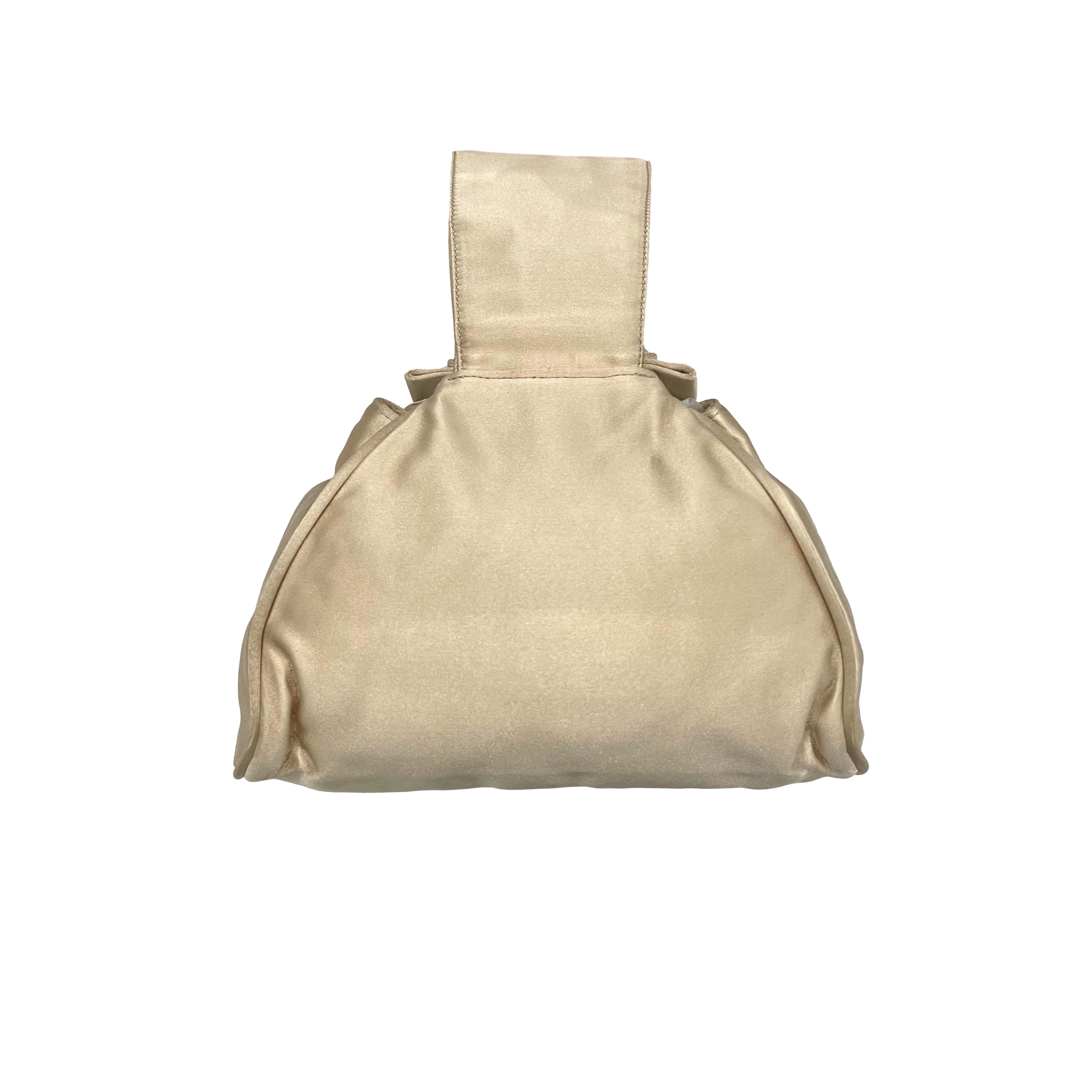 Vintage Prada Black Satin Mini Shoulder Bag – Treasures of NYC