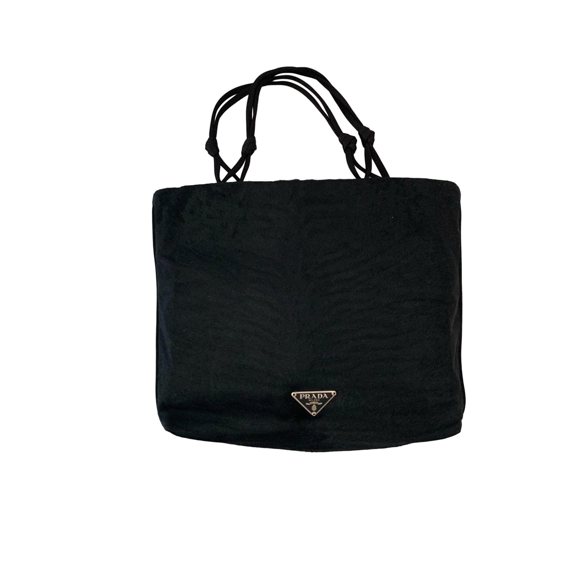 Treasures of NYC - Prada Black Calf Hair Mini Shoulder Bag